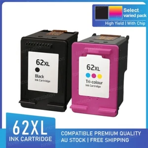 Non-OEM Cartridges 62XL for HP Envy 5542 5640 7640 7643 Officejet 200 5740 5742 - Picture 1 of 1
