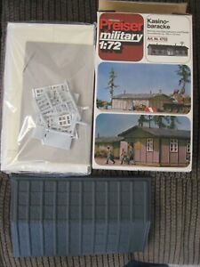 HO Preiser Military 1:72 #4703 Mess Hut Building Kit