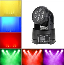 Lixada Testa mobile 70W 4 In 1 RGBW Mini Moving Head LED Stage Light DMX