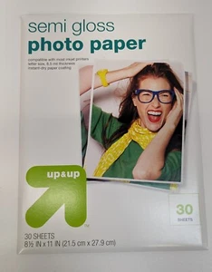 Photo Paper Glossy, 8.5" x 11" 30 sheets. New Unopened Packages - Picture 1 of 3