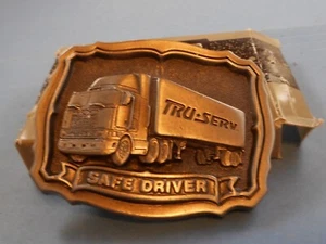 Tru-Serv Safe Drive Belt Buckle Trucking Semi - Picture 1 of 2