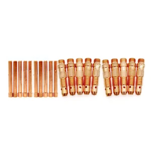 20pcs TIG Collet Body Consumables Kit Fit WP 17 18 26 TIG Welding Torch - Picture 1 of 7