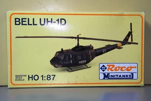 🚩Roco Minitanks 248 Bell UH1D Bundeswehr HEER US Army 1:87H0 Herpa Busch Wiking - Bild 1 von 2