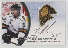 2013-14 Choice London Knights Signature Series Tim Bender #05 Auto