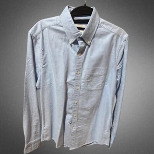 American Eagle Demin Button Down Dress Shirt XS Pre- Owned - Picture 1 of 4