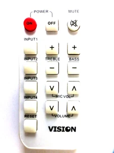 VISION DIGITAL AMPLIFIER REMOTE CONTROL for AV1700 TC2AMP4 - Picture 1 of 1