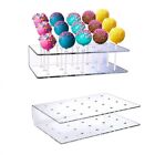 15 Hole Acrylic Cake Pop Stand Clear Display Holder  Wedding Party Birthday