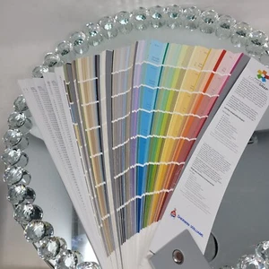 Sherwin Williams Paint Color Snap Fan Deck Sample Swatch Guidebook Excellent - Picture 1 of 4