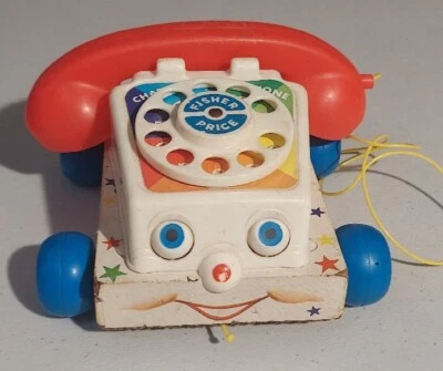 Винтажная игрушка для телефона Fisher-Price Chatter #747 - Изображение 1 из 4
