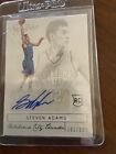 Steven Adams autographed Signatures Rookie card with OKC Thunder, NBA card #101. rookie card picture