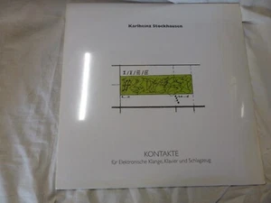 Karlheinz Stockhausen: Kontakte -2016 - LTD 180/500 - STILL SEALED - Picture 1 of 2