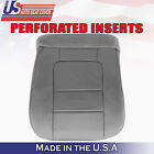 2001 For Ford F250 F350 Lariat Driver Bottom Perforated Leather Seat Cover Gray