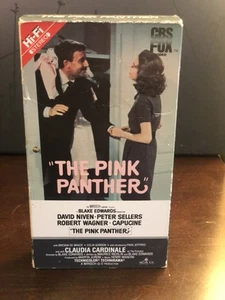 The Pink Panther VHS (1963) vintage sleeve, CBS/Fox Video, cassette tape - Picture 1 of 2