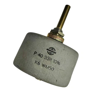 Potenciómetro Wirewound WM50 Draloric Power 33Ohm 33R 50W 10% - Imagen 1 de 2
