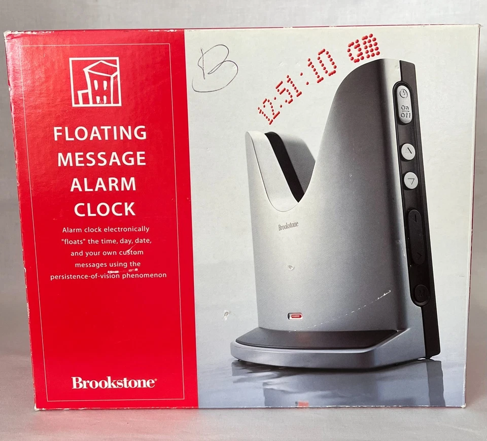 Brookstone - Floating Alarm Clock - Image 1 of 1