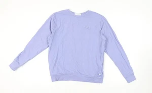 Fila Women's Purple Sweatshirt, M, Cotton Jersey Crew Neck - Picture 1 of 12