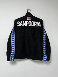 Vintage Sampdoria 90s Training Regenjacke Track Top Kappa Fußball Herren Gr. L - Bild 1 von 21