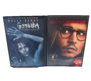 2 Horror / Mystery DVD Set Gothika/ Secret Window - Picture 1 of 14