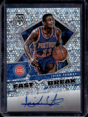 Pistones Mosaic Isiah Thomas Auto Fast Break #FBA-IST 2021-22 Foto 1 de 2