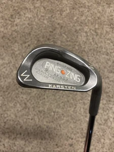 Ping Zing Naranja 🍊 Punto Rígido Flex Acero Pitching Wedge Derecha - Imagen 1 de 7
