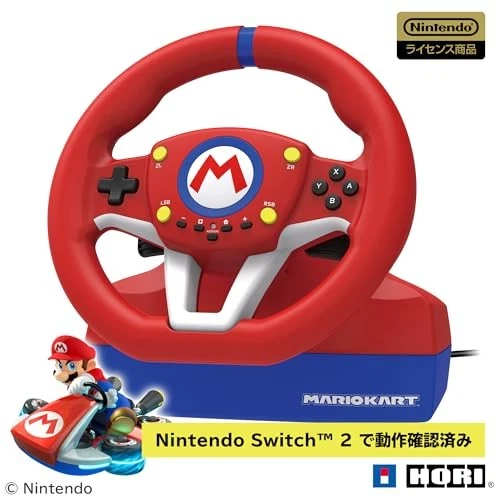Hori Mario Kart Racing Wheel for Nintendo Switch NEW - Image 1 of 1