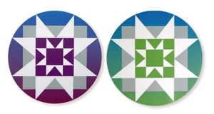 2 Piece Wall Decal Quilters Set - Picture 1 of 6
