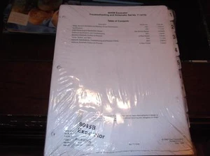 JUEGO MANUAL DE SERVICIO DE REPARACIÓN ESQUEMÁTICA Y SOLUCIÓN DE PROBLEMAS DE EXCAVADORA CASE 9045B  - Imagen 1 de 1