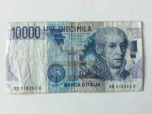 Italy 10,000 Lire 1984 Banknote - Picture 1 of 2