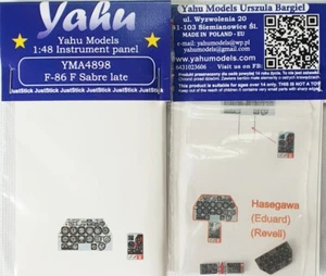 YAHU YMA4898 F-86F Sabre Late 1/48 Instrument panel - Picture 1 of 1