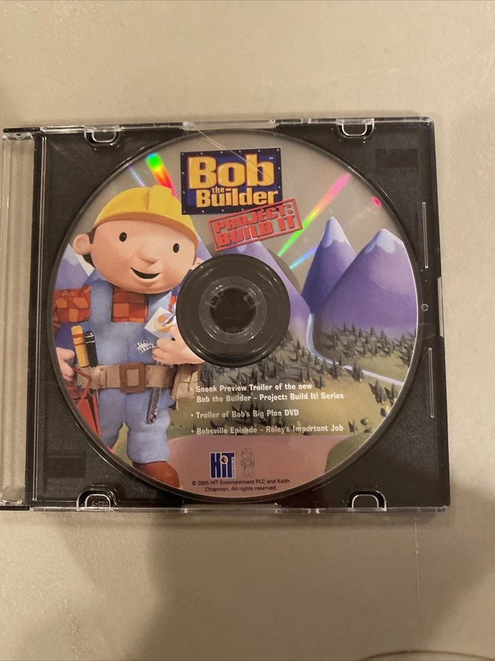 BOB THE BUILDER PROJECT: BUILD IT 2005 DVD Really Rare Promotional Sampler - Image 1 of 1
