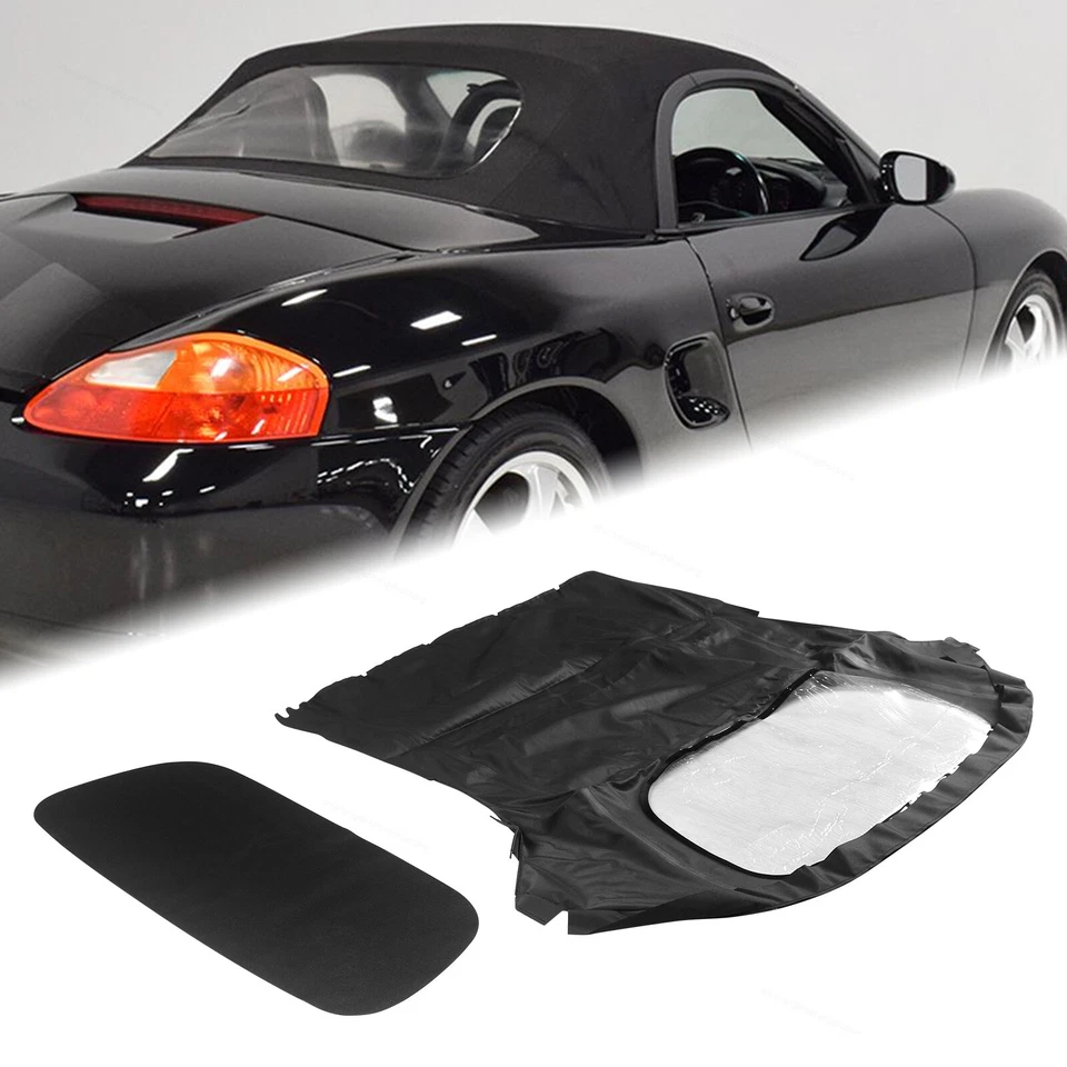Convertible Soft Top Plastic Window Replace For Porsche Boxster 986 1997-2002 Foto 1 de 4