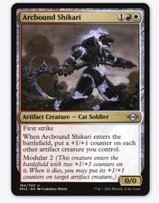 4x MTG Arcbound Shikari Modern Horizons 2 NM Uncommon Cat Warrior Modular 2