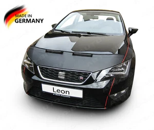 Bonnet BRA for SEAT LEON 5F year 2012-2020 rock impact protection hood bra tuning - Picture 1 of 3