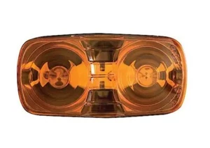 OPTRONICS MC-42AS DOBLE MARCADOR OJO DE BUEY/LUZ DE LIQUIDACIÓN ÁMBAR - Imagen 1 de 3