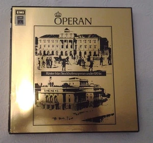 OPERAN Kungliga Royal Sweden Opera EMI - Odéon 9LP boîte RARE - Photo 1/8