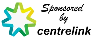 SPONSORED BY DECAL STICKER AUS MADE STOCK 100mmx40mm - Picture 1 of 2