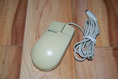 Microsoft Mouse 2.1A -Retro / Vintage- mit PS2 Anschluss und Kugel - Bild 1 von 3