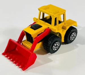 1976 Matchbox Superfast No 29 Tractor Shovel Yellow Model Diecast Toy Near MINT - Picture 1 of 8