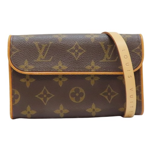 LOUIS VUITTON（LV） LOUIS VUITTON Pochette Borsa Cintura Fiorentina Monogram Tela Marrone M51855