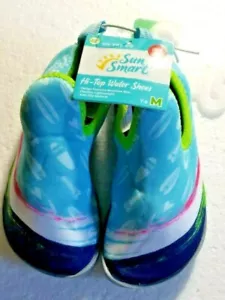 Unisex Kids  Water Shoes Medium 7-8 UPF 50+ Sun Smart Beach Lake Pond Puddles   - Picture 1 of 3