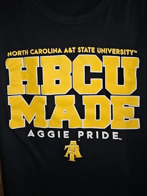 North Carolina A&T State University 2xl Xxl Mens Blue Graphic Logo Tshirt NCAA - Image 1 of 4