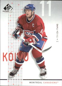 2002-03 SP Game Used #26 Saku Koivu