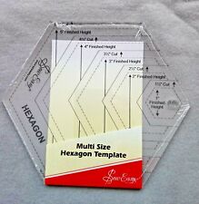 Sew Easy Multi Size Hexagon Template Ruler NL4170