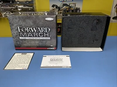 CORGI "FORWARD MARCH WWII  GERMAN INFANTRY SET  1:50 6 FIGURES #US59004 LIMITED - Image 1 of 4