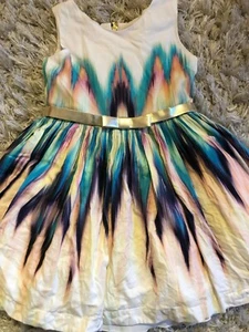 Girls Zoe LTD Sleeveless Dress Size 6 EUC - Picture 1 of 5