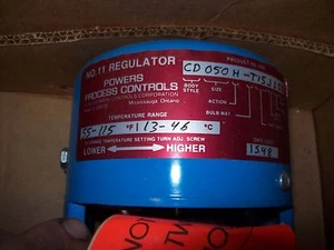 POWERS #11 REGOLATORE CD050H-T15JI02 55-115F 1/2" TUBO CU 15FT LAMPADINA RIVESTITA P264 - Foto 1 di 6