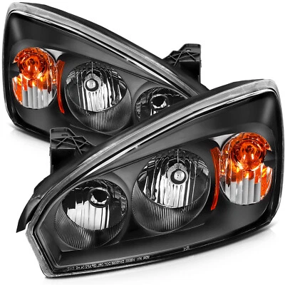 Fit For 2004-2008 Chevy Malibu Headlamp Pair Replacement Left Right Headlight - Image 1 of 4