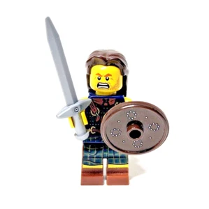 Lego Highland Battler Minifigure Series 6 Collectible Warrior w/ Sword & Shield - Picture 1 of 2