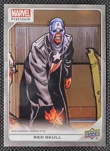 2023 Marvel Platinum Base Red Skull #159 - Picture 1 of 2