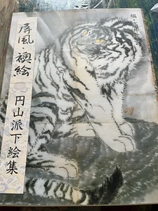 RARE Japanese Animals Fish Tiger Hawk Waves Tattoo Art Reference Book Horimono - Bild 1 von 12